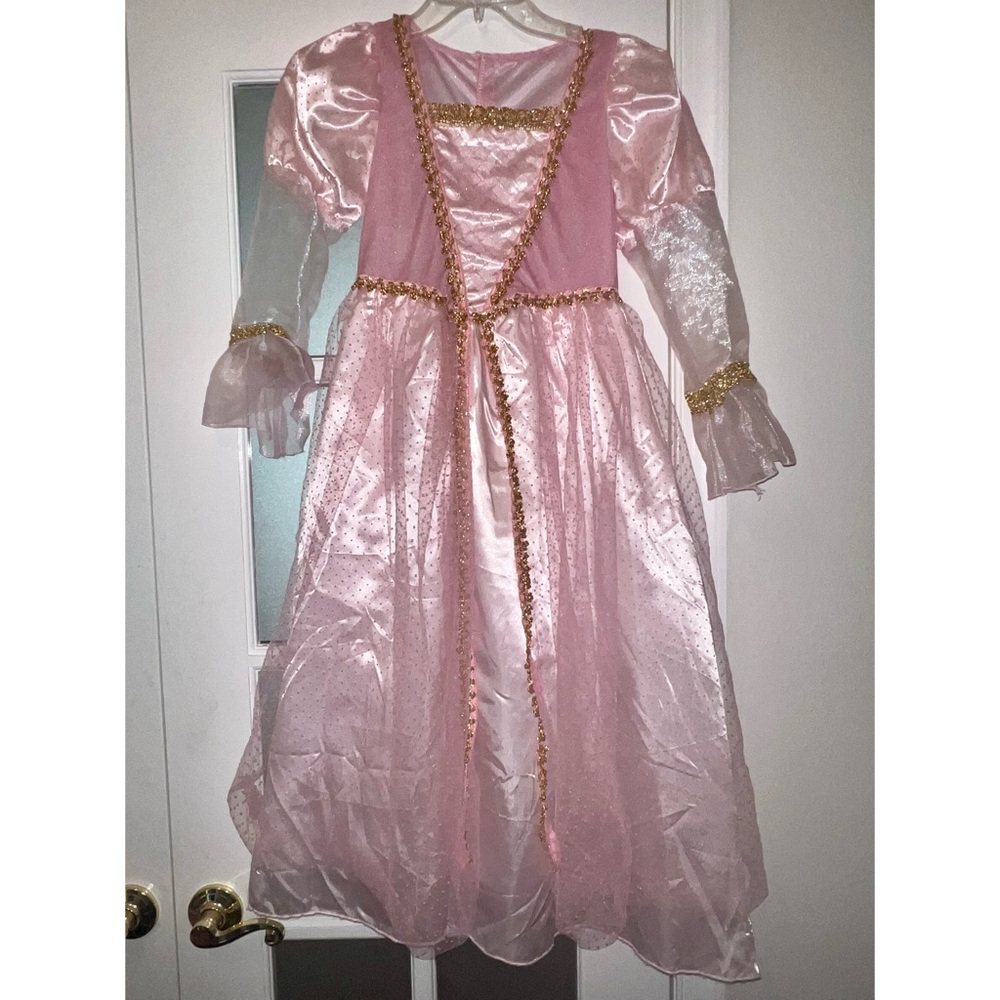 GIRLS PINK PRINCESS DRESS 👑💖✨